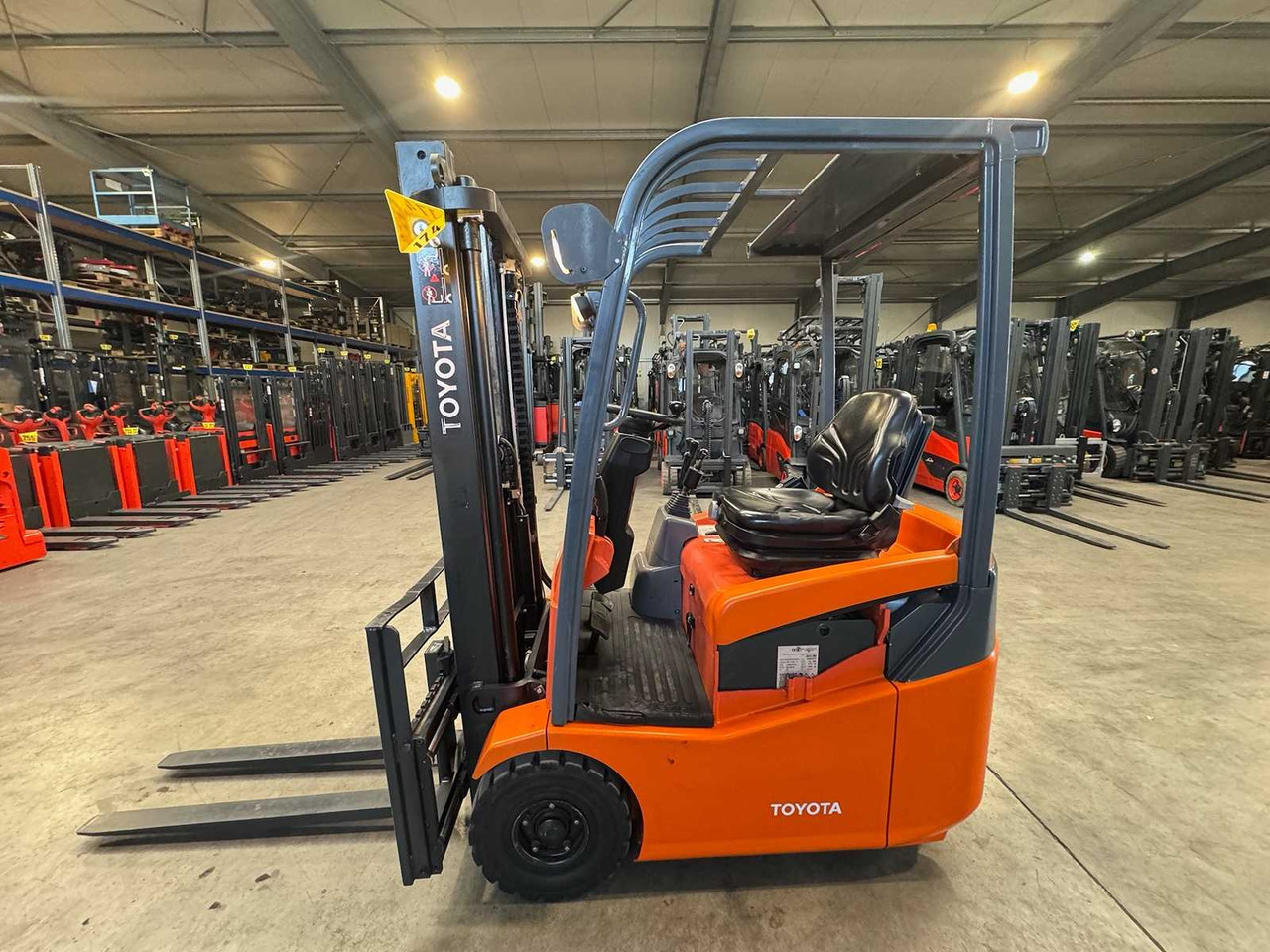 33/2015 TOYOTA 7FBEST13 1.300KG ELECTRIC FORKLIFT DUPLEX FREE LIFT 11.129 HOURS FORKLIFT - Forklift: picture 2 33/2015 TOYOTA 7FBEST13 1.300KG ELECTRIC FORKLIFT DUPLEX FREE LIFT 11.129 HOURS FORKLIFT - Forklift: picture 2