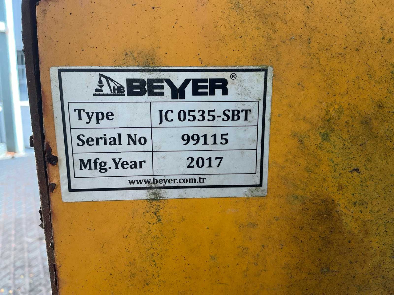 Concrete mixer Beyer JC0535-SBT: picture 41