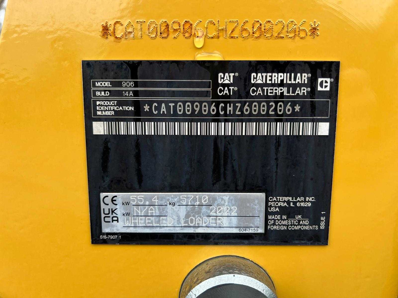 Wheel loader Caterpillar 906: picture 16