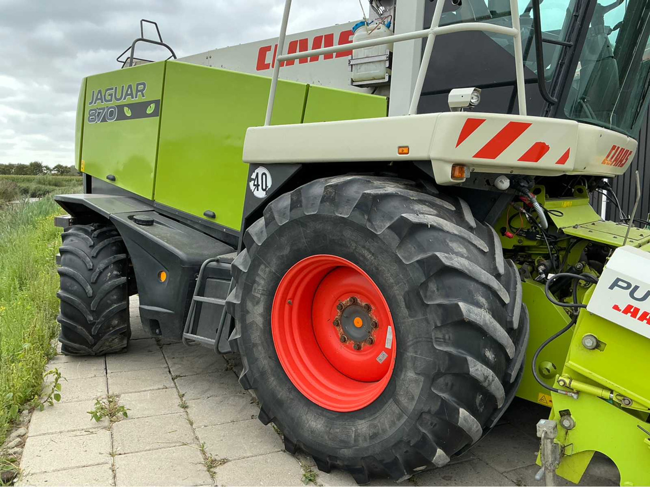 Forage harvester Claas Jaguar 870 Speedstar: picture 17