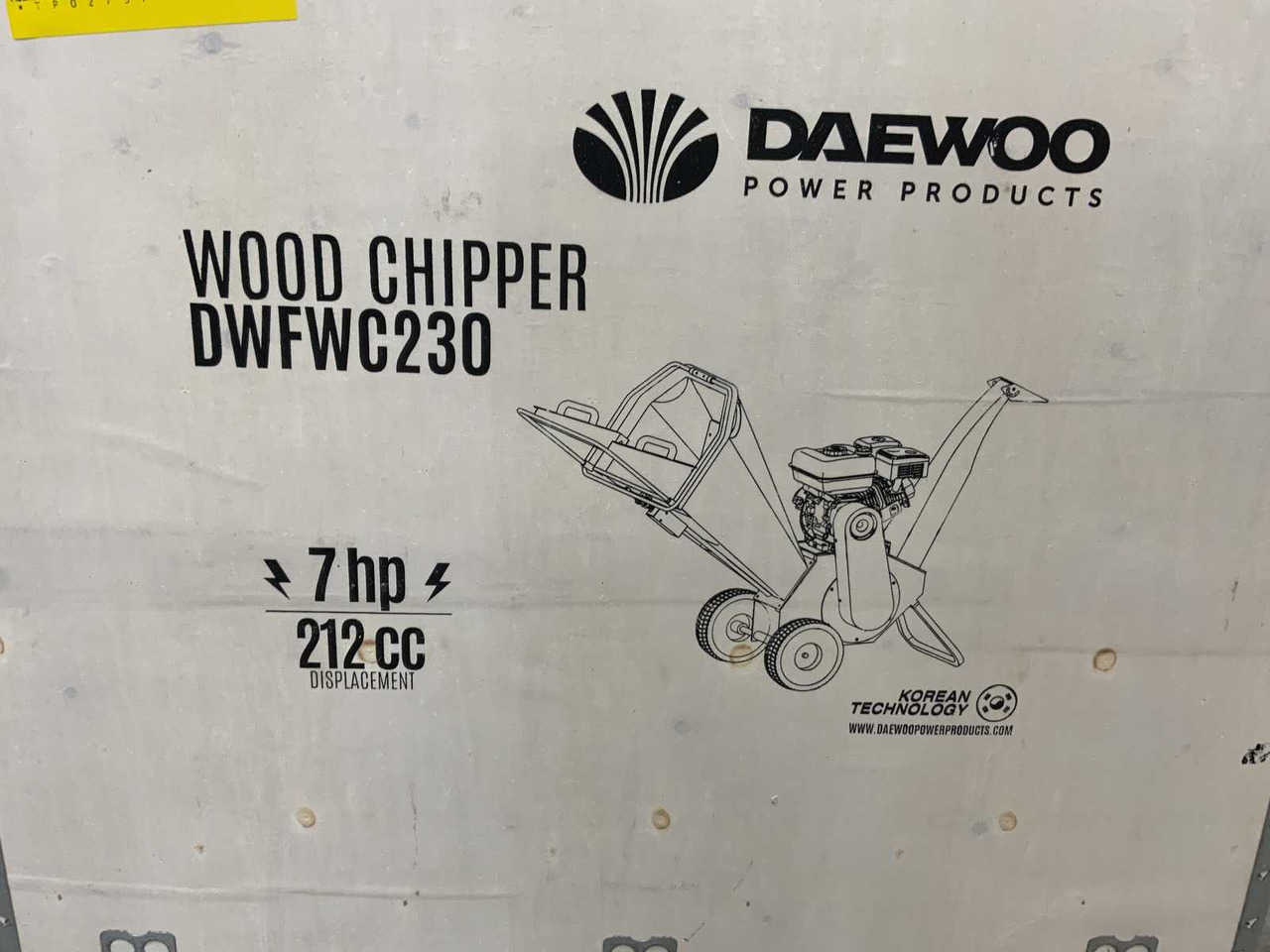 Wood chipper Daewoo DWFWC230: picture 14