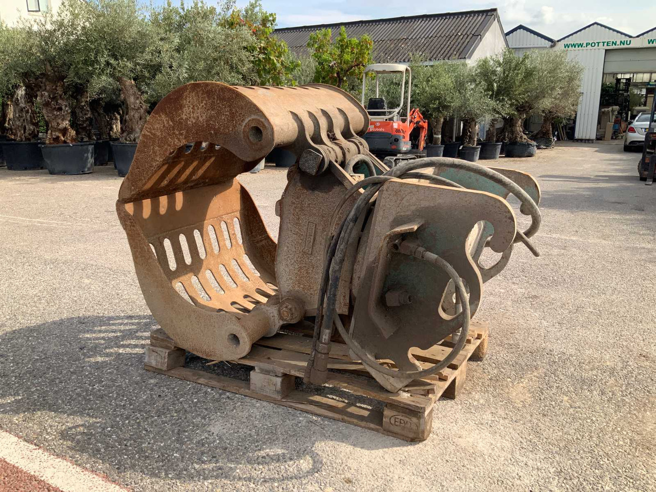 Dehaco DSG600 - Excavator bucket: picture 4 Dehaco DSG600 - Excavator bucket: picture 4