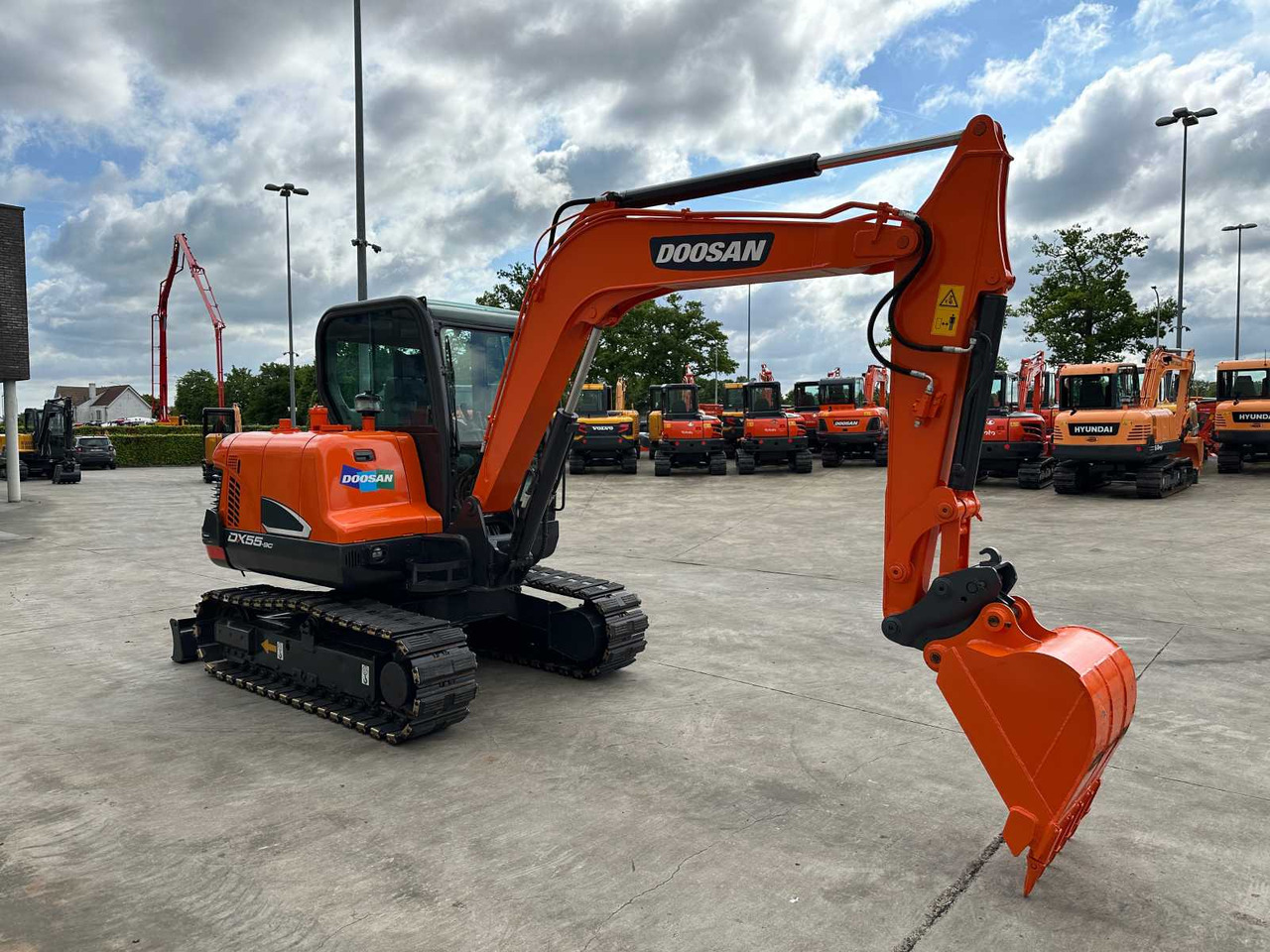 Doosan DX55-9C - Crawler excavator: picture 3 Doosan DX55-9C - Crawler excavator: picture 3