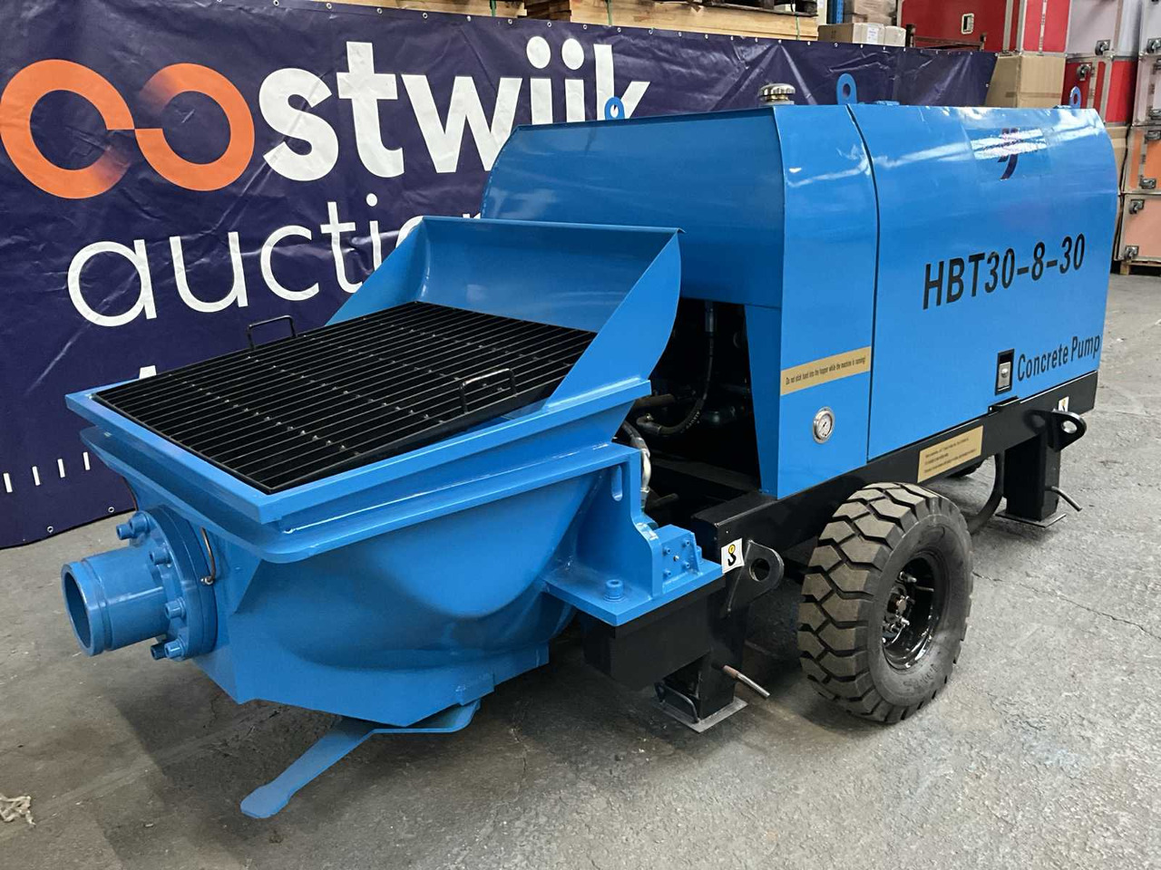 Easy-Going CDP30 HBT30-8-30 - Stationary concrete pump: picture 1 Easy-Going CDP30 HBT30-8-30 - Stationary concrete pump: picture 1