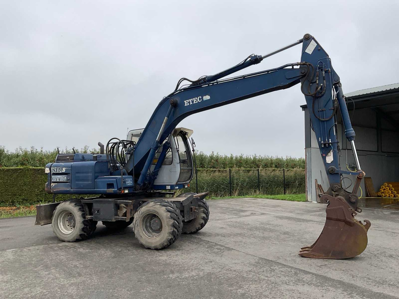 Fiat Hitachi Etec 815B - Wheel excavator: picture 4 Fiat Hitachi Etec 815B - Wheel excavator: picture 4
