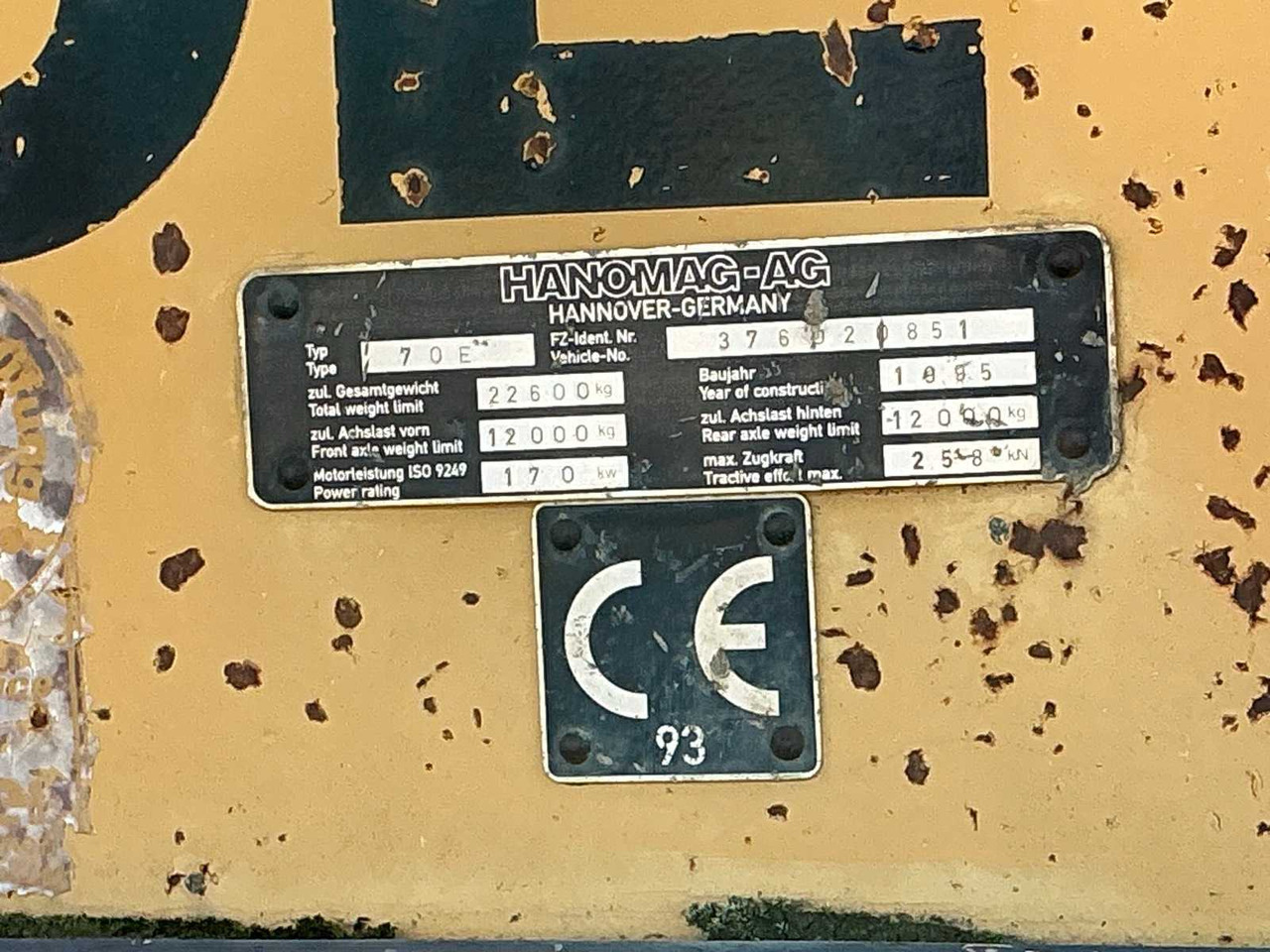 Wheel loader HANOMAG 70 E: picture 21
