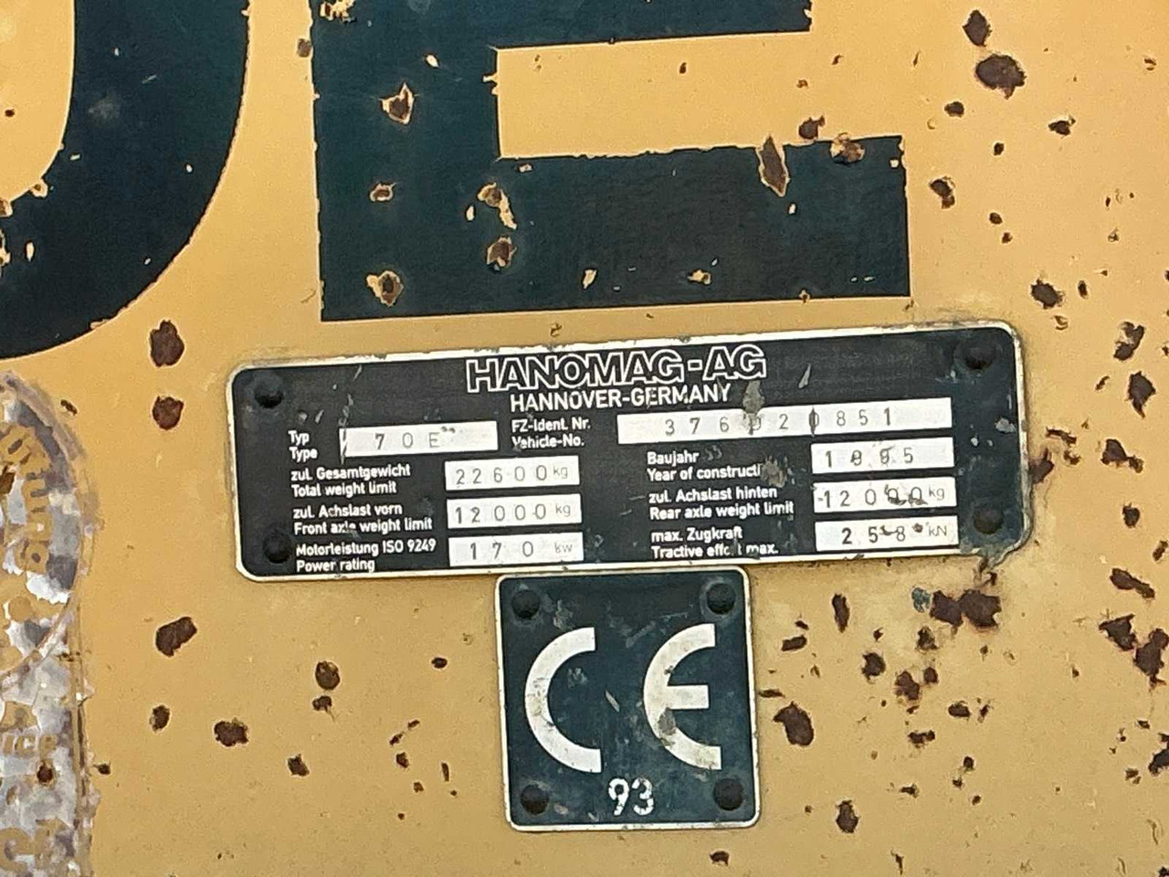 Wheel loader HANOMAG 70 E: picture 20