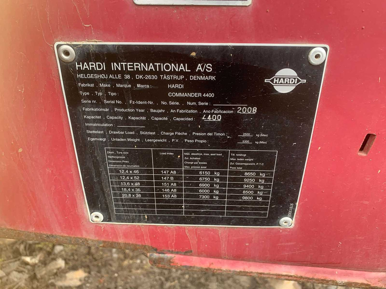 HARDI - Sprayer: picture 4 HARDI - Sprayer: picture 4