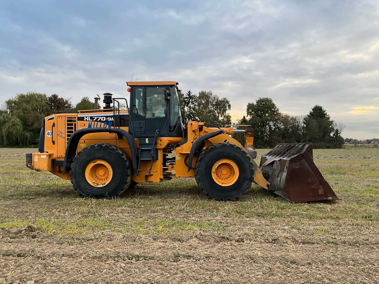 Hyundai HL770-9A - Wheel loader: picture 4 Hyundai HL770-9A - Wheel loader: picture 4