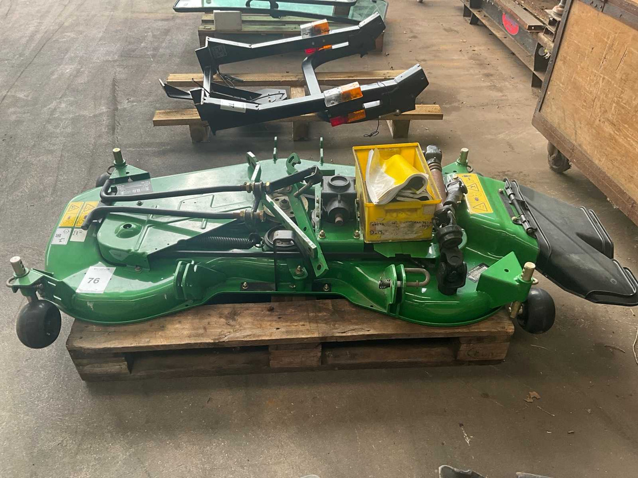 John Deere 54” deck 4110 - Front loader for tractor: picture 2 John Deere 54” deck 4110 - Front loader for tractor: picture 2