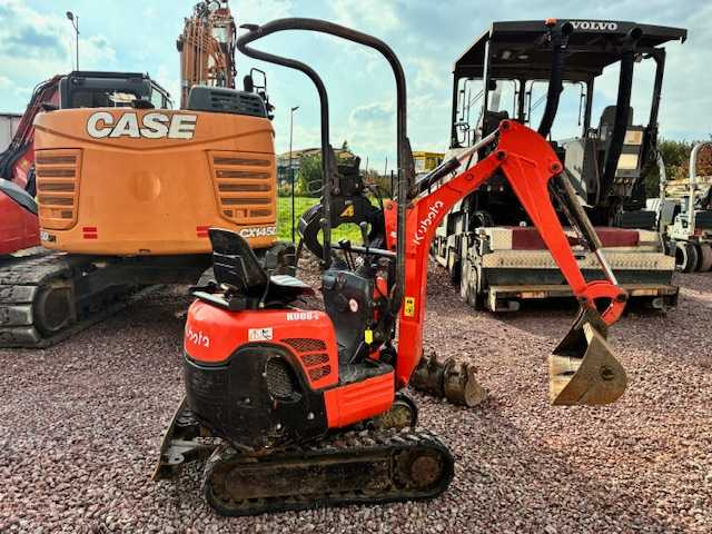 KUBOTA K 008-3 1 TON MINI CRAWLER EXCAVATOR - Mini excavator: picture 1 KUBOTA K 008-3 1 TON MINI CRAWLER EXCAVATOR - Mini excavator: picture 1