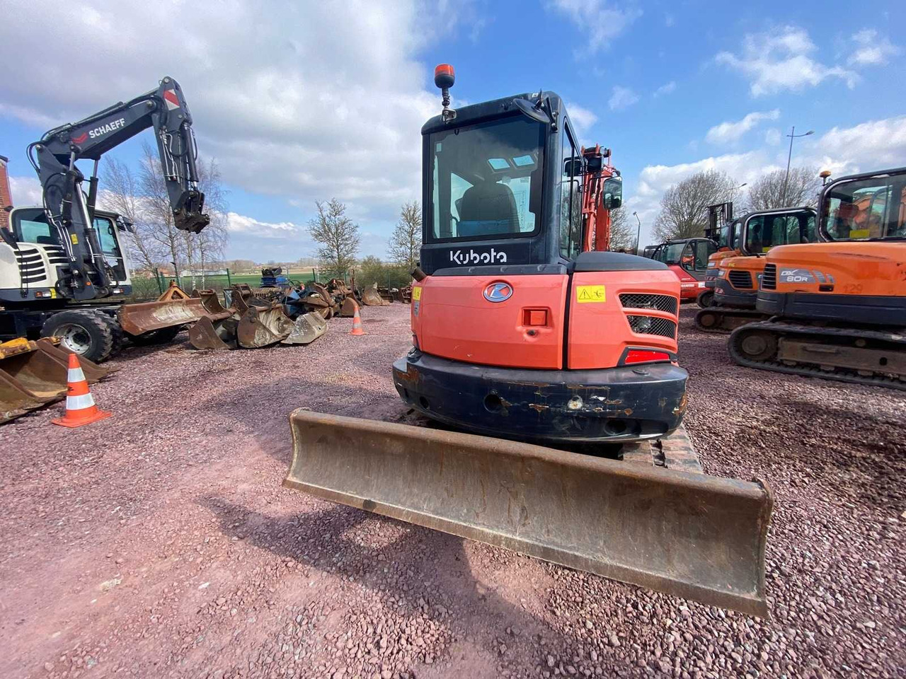 Mini excavator KUBOTA KX 057-4 5.5 TON MINI CRAWLER EXCAVATOR: picture 7