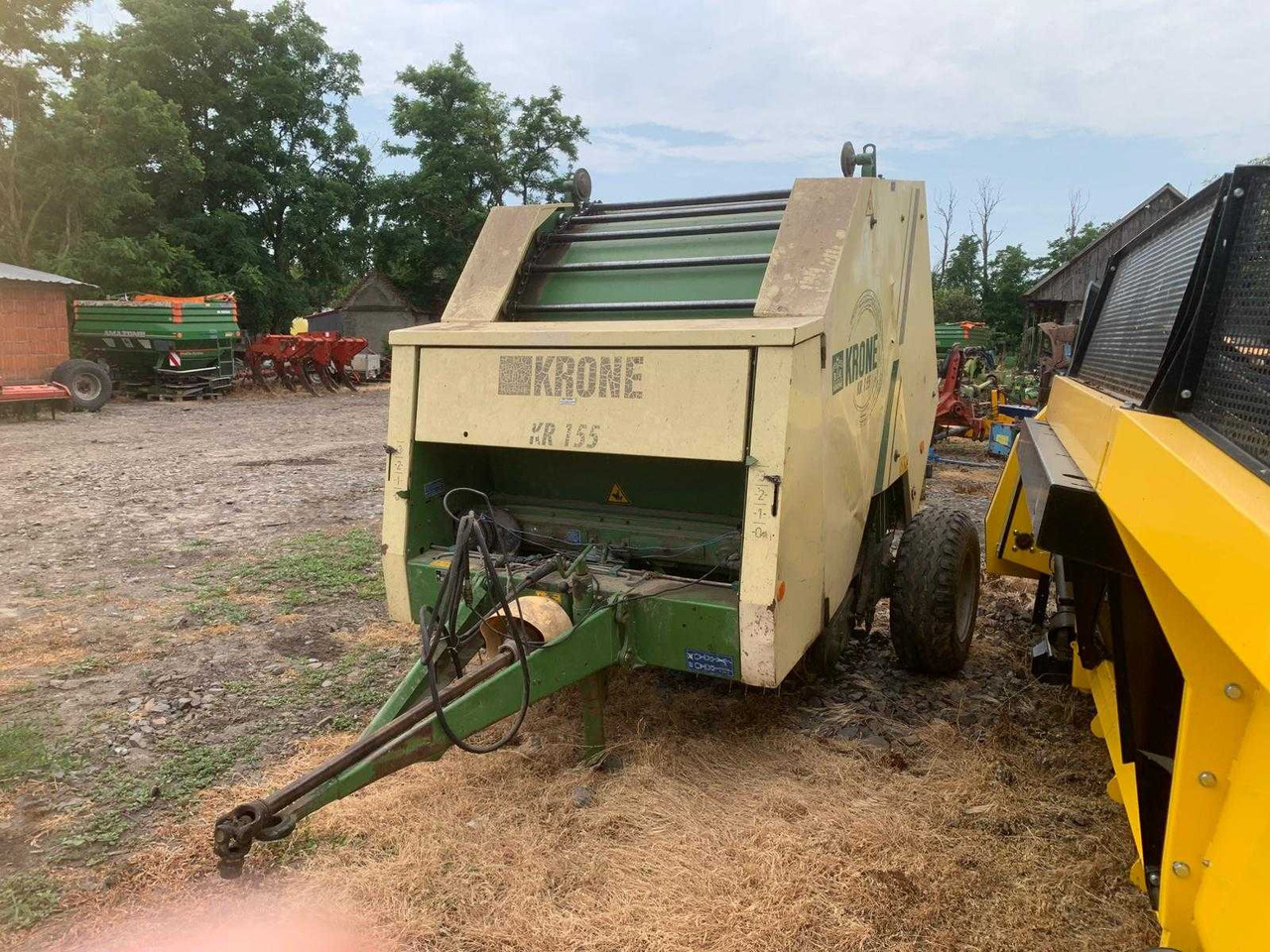 Krone KR 155 - Round baler: picture 2 Krone KR 155 - Round baler: picture 2