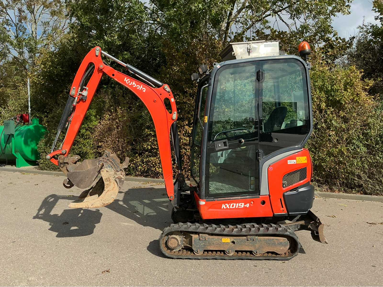 Kubota KX019-4 - Mini excavator: picture 3 Kubota KX019-4 - Mini excavator: picture 3