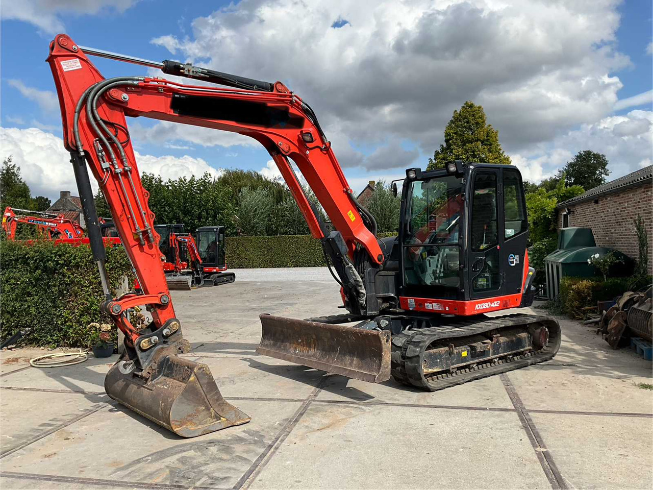 Kubota KX080-4&2 - Crawler excavator: picture 2 Kubota KX080-4&2 - Crawler excavator: picture 2