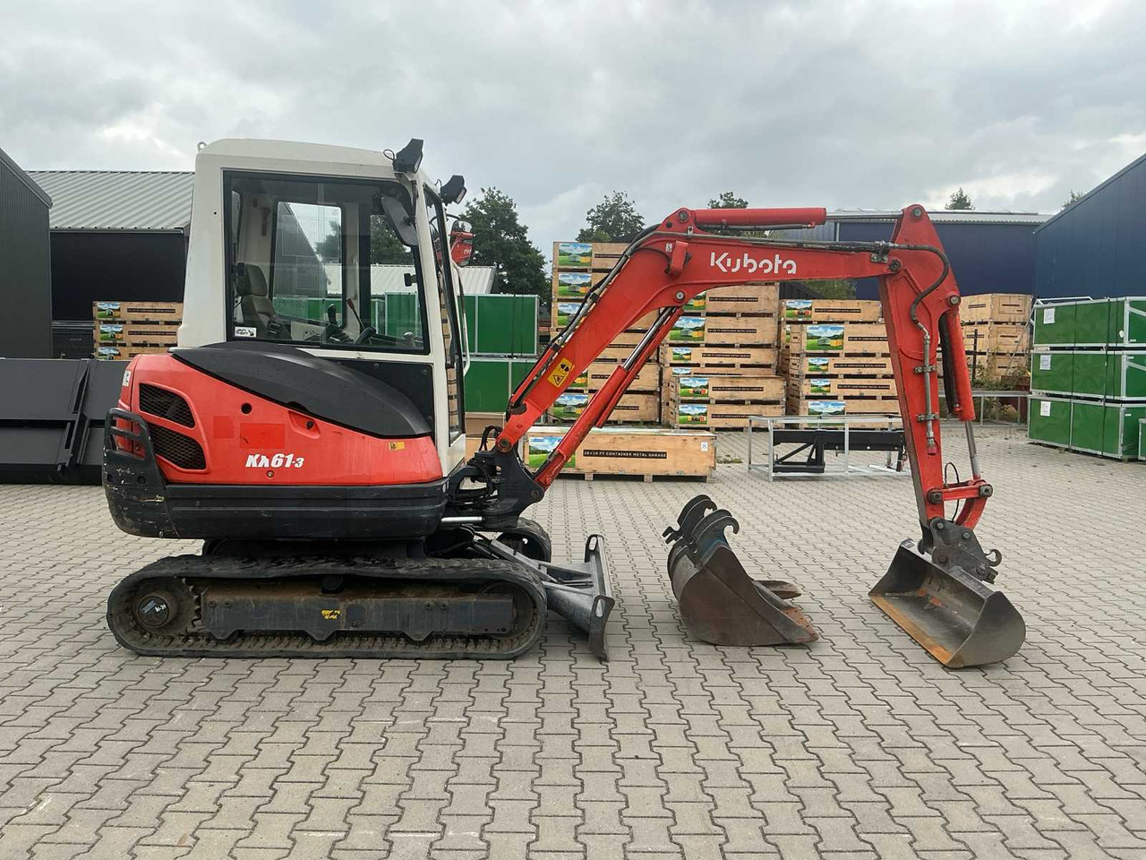 Kubota KX61-3 - Crawler excavator: picture 4 Kubota KX61-3 - Crawler excavator: picture 4