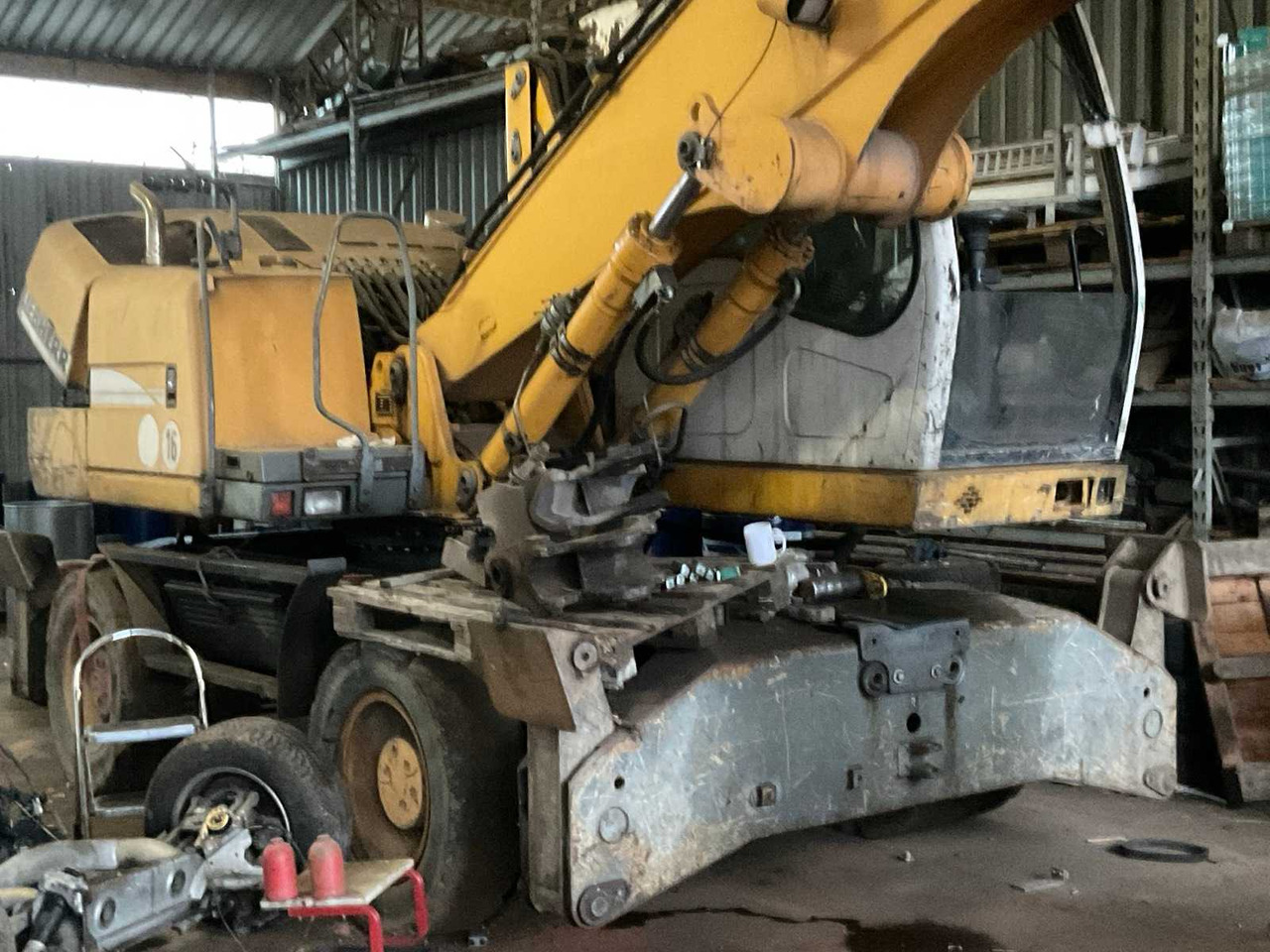 Liebherr A 316 Litronic - Backhoe loader: picture 3 Liebherr A 316 Litronic - Backhoe loader: picture 3
