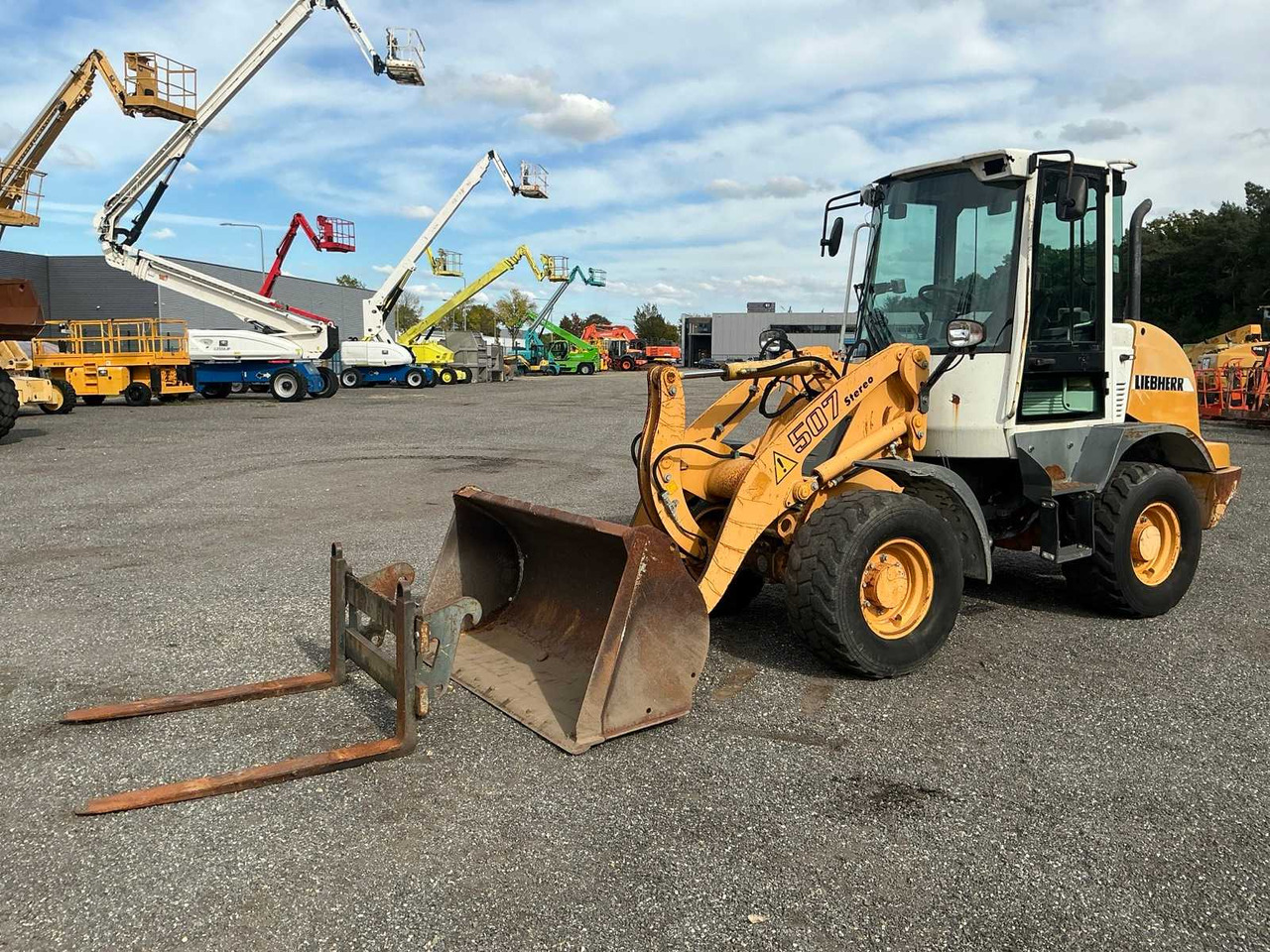Liebherr L 507 Stereo - Wheel loader: picture 1 Liebherr L 507 Stereo - Wheel loader: picture 1