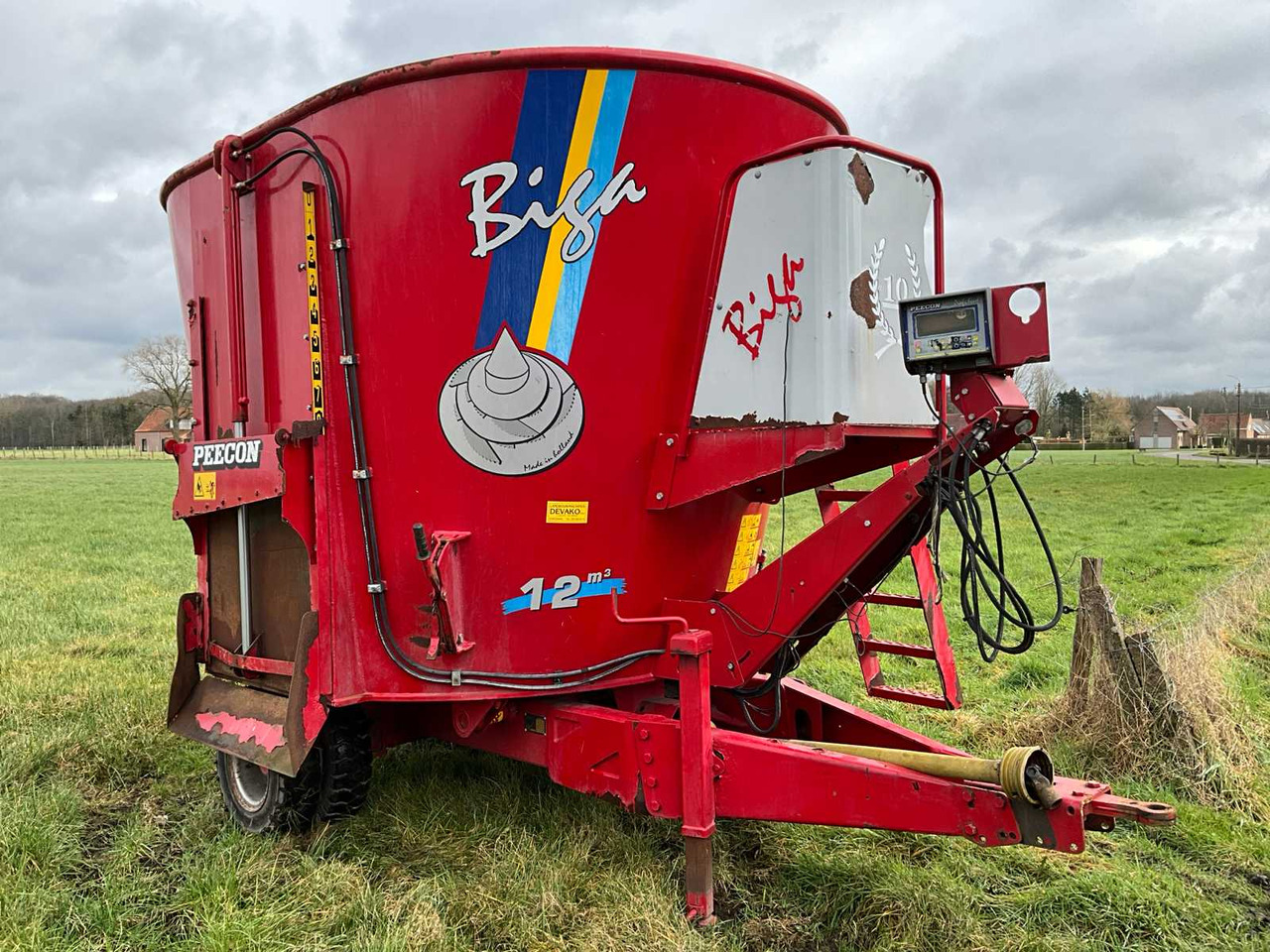 Peecon Biga VME120 - Forage mixer wagon: picture 3 Peecon Biga VME120 - Forage mixer wagon: picture 3