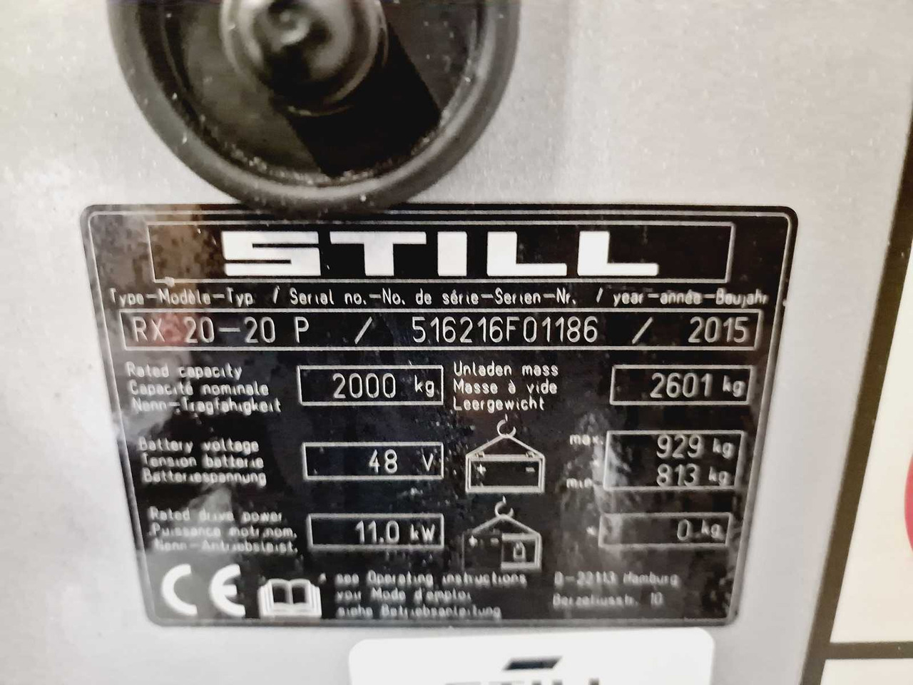 Forklift STILL - 2015 - RX20-20 - FORKLIFT - FREE-LIFT - SIDE-SHIFT, 4TH FUNCTION: picture 19