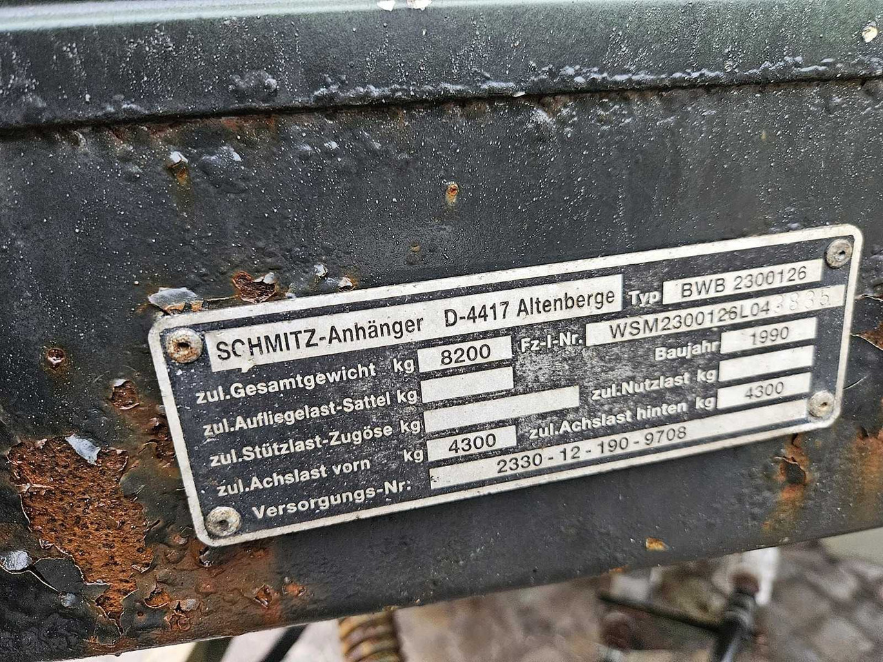 Schmitz BWB - Farm tipping trailer/ Dumper: picture 4 Schmitz BWB - Farm tipping trailer/ Dumper: picture 4