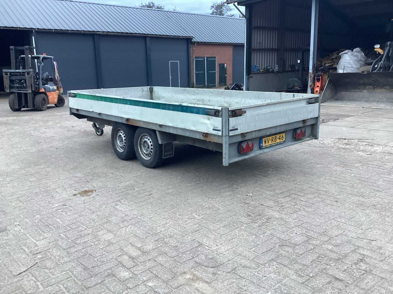 2007 HENRA PLATFORM WAGON PL 2 TRAILER - Trailer: picture 4 2007 HENRA PLATFORM WAGON PL 2 TRAILER - Trailer: picture 4