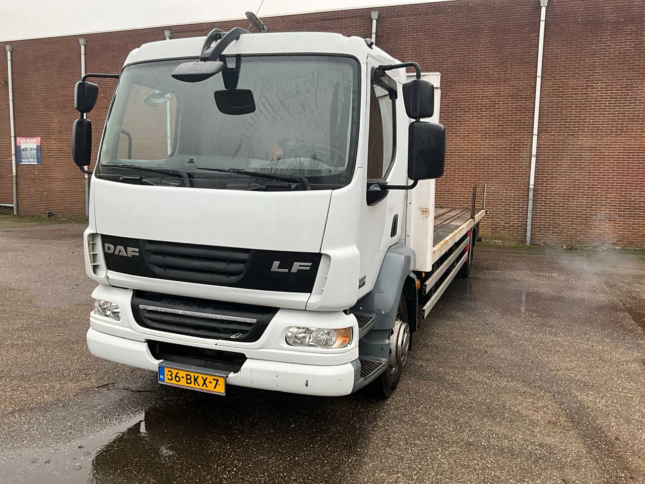 DAF FA LF 55.220 TRUCK WITH OPEN LOADING FLOOR 805X250CM (2007), 36-BKX-7 - Truck: picture 1 DAF FA LF 55.220 TRUCK WITH OPEN LOADING FLOOR 805X250CM (2007), 36-BKX-7 - Truck: picture 1
