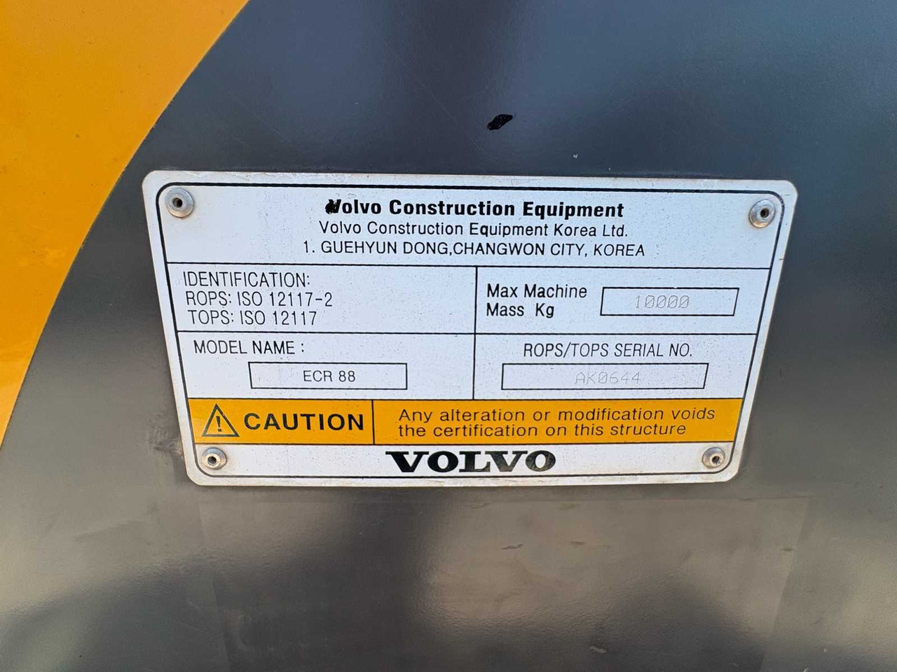 Crawler excavator Volvo ECR88 Plus: picture 17