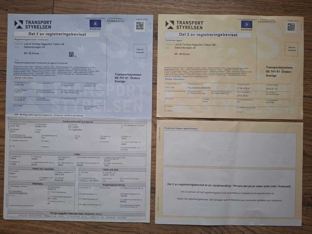 Dumper Volvo FM460: picture 29 Dumper Volvo FM460: picture 29