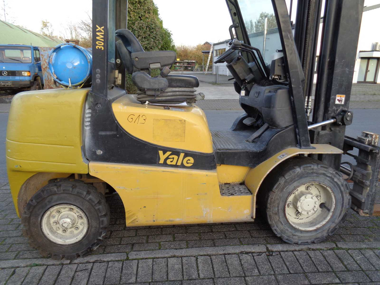 YALE GLP 30 MXV 2445 GAS FORKLIFT, YALE-GLP 30 MXV 2445 - Forklift: picture 1 YALE GLP 30 MXV 2445 GAS FORKLIFT, YALE-GLP 30 MXV 2445 - Forklift: picture 1