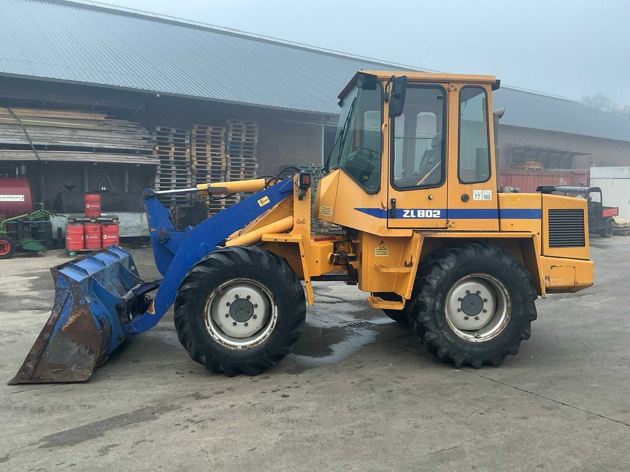 Zettelmeyer ZL 802 - Wheel loader: picture 2 Zettelmeyer ZL 802 - Wheel loader: picture 2
