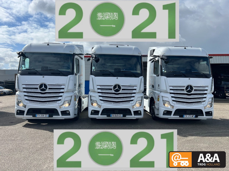 Mercedes-Benz ACTROS 1845 LS - SAUDI - 05/2021 - 340.000 KM - NEW CONDITION - Tractor unit: picture 1 Mercedes-Benz ACTROS 1845 LS - SAUDI - 05/2021 - 340.000 KM - NEW CONDITION - Tractor unit: picture 1