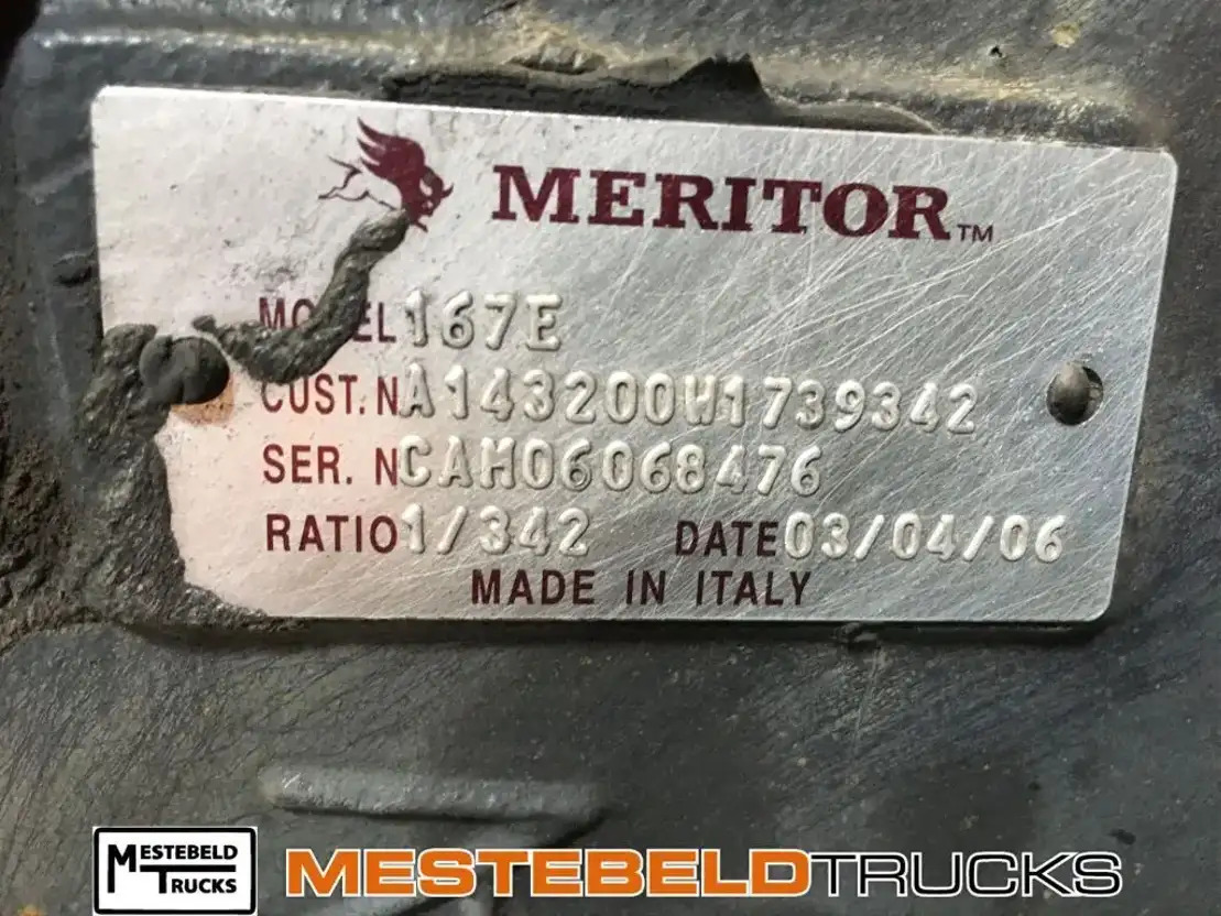 Iveco Differentieel 167E 180E28 Tector - Rear axle for Truck: picture 2 Iveco Differentieel 167E 180E28 Tector - Rear axle for Truck: picture 2