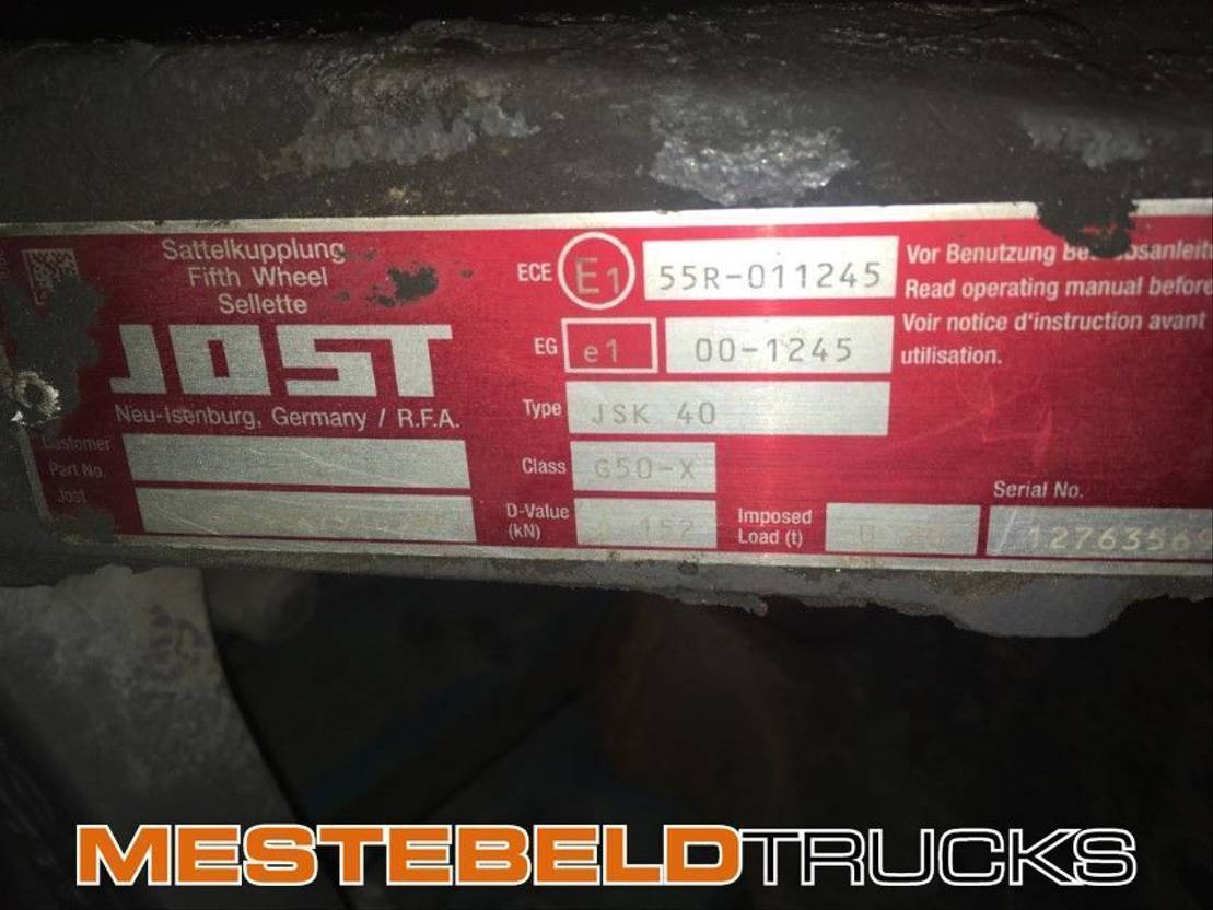 Scania Schotel Jost JSK40 - Frame/ Chassis for Truck: picture 5 Scania Schotel Jost JSK40 - Frame/ Chassis for Truck: picture 5