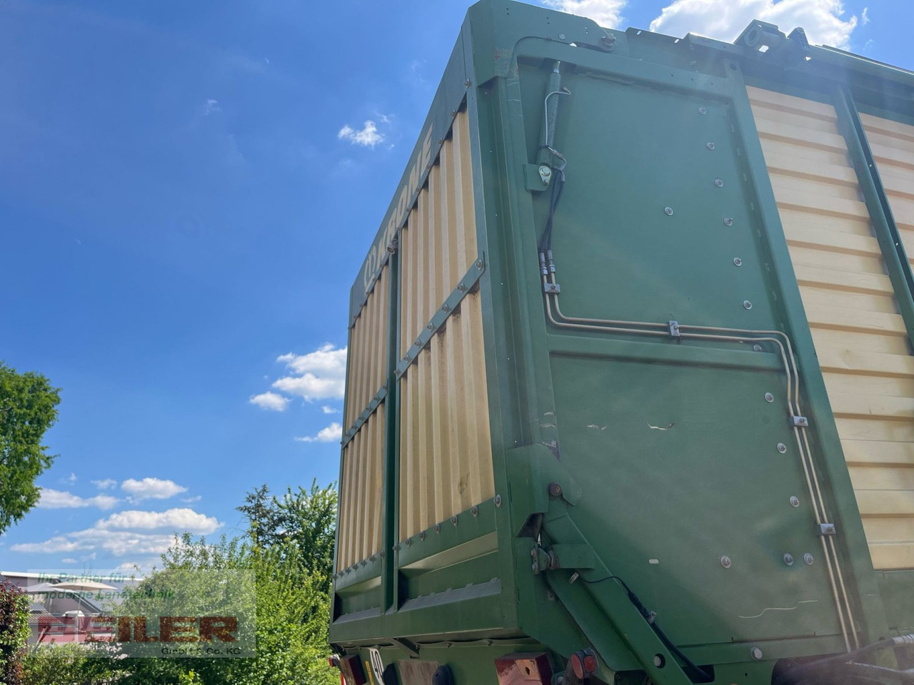 Krone ZX 450 GL + Klappdach-Laderaumabdeckung 45m³ - Self-loading wagon: picture 4 Krone ZX 450 GL + Klappdach-Laderaumabdeckung 45m³ - Self-loading wagon: picture 4