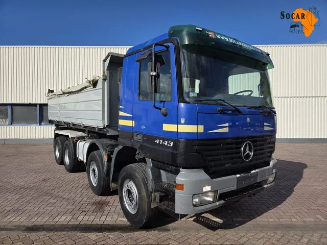 Mercedes-Benz Actros 4143 8X4 TIPPER (THREE PEDALS) - Tipper: picture 1 Mercedes-Benz Actros 4143 8X4 TIPPER (THREE PEDALS) - Tipper: picture 1