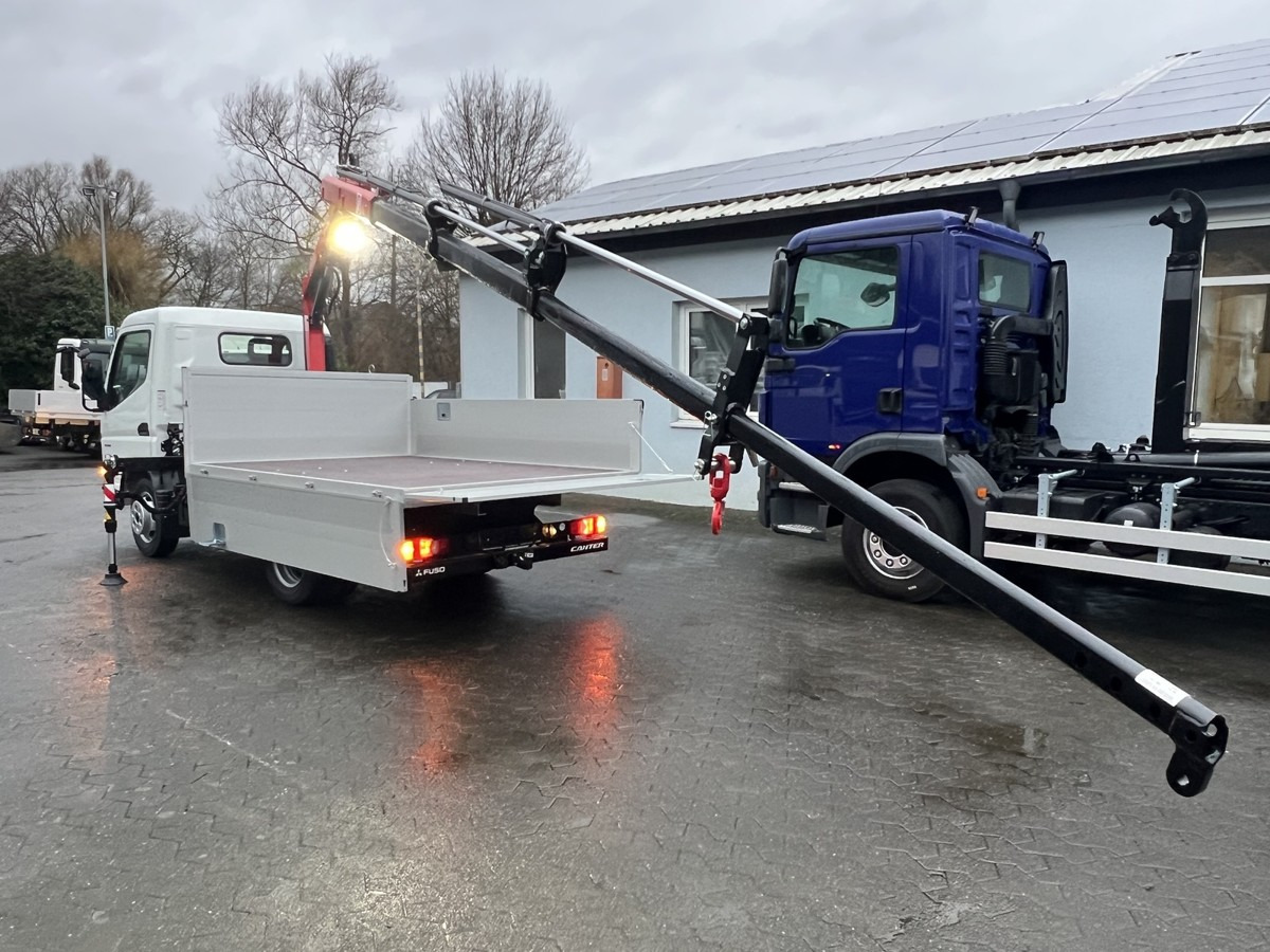 FUSO 3S15 Alu Pritsche 2.80m Ladekran Funk! sofort ve - Crane truck, Flatbed van: picture 4 FUSO 3S15 Alu Pritsche 2.80m Ladekran Funk! sofort ve - Crane truck, Flatbed van: picture 4