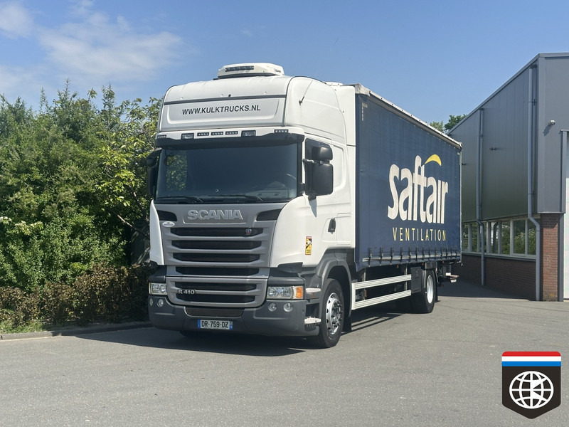 Scania R 410 Retarder / 8.1x2.5x2.65 / SLIDE ROOF / night ac / CLEAN TRUCK - Curtainsider truck: picture 1 Scania R 410 Retarder / 8.1x2.5x2.65 / SLIDE ROOF / night ac / CLEAN TRUCK - Curtainsider truck: picture 1