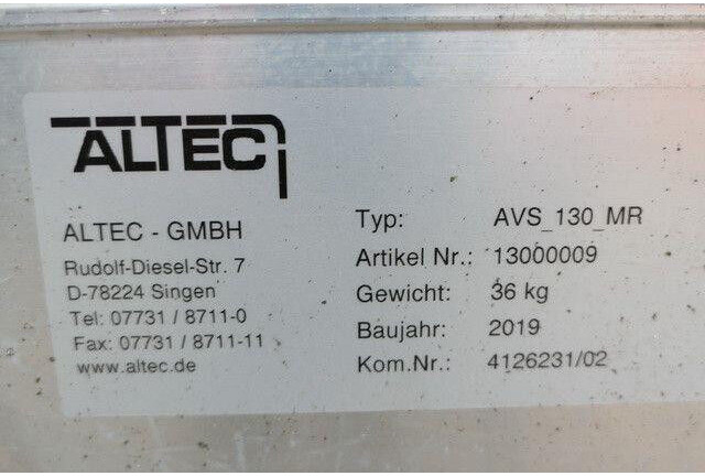 Altec ALU-Rampen AVS 130 MR, NEU - Low loader trailer: picture 5 Altec ALU-Rampen AVS 130 MR, NEU - Low loader trailer: picture 5