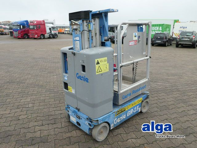 Genie CR 15, Scherenbühne, 6,5mtr. Arbeitshöhe,Elektr. - Vertical mast lift: picture 1 Genie CR 15, Scherenbühne, 6,5mtr. Arbeitshöhe,Elektr. - Vertical mast lift: picture 1