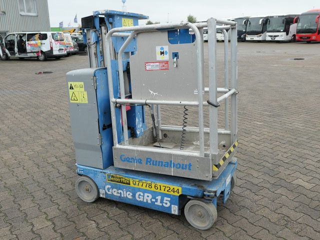 Vertical mast lift Genie CR 15, Scherenbühne, 6,5mtr. Arbeitshöhe,Elektr.: picture 7