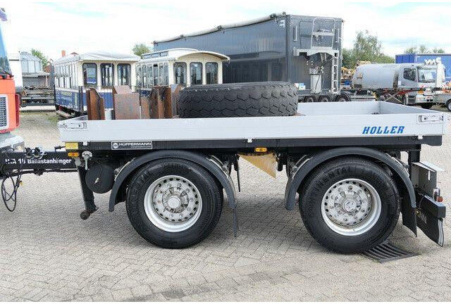 Huffermann HTA 18.00, Tandem, Ballastanhänger, Luftfederung - Dropside/ Flatbed trailer: picture 2 Huffermann HTA 18.00, Tandem, Ballastanhänger, Luftfederung - Dropside/ Flatbed trailer: picture 2