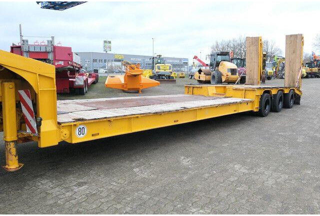 Langendorf SATH 30/34, Hydr. Rampen, Gelenkt, Tiefbett - Low loader semi-trailer: picture 2 Langendorf SATH 30/34, Hydr. Rampen, Gelenkt, Tiefbett - Low loader semi-trailer: picture 2