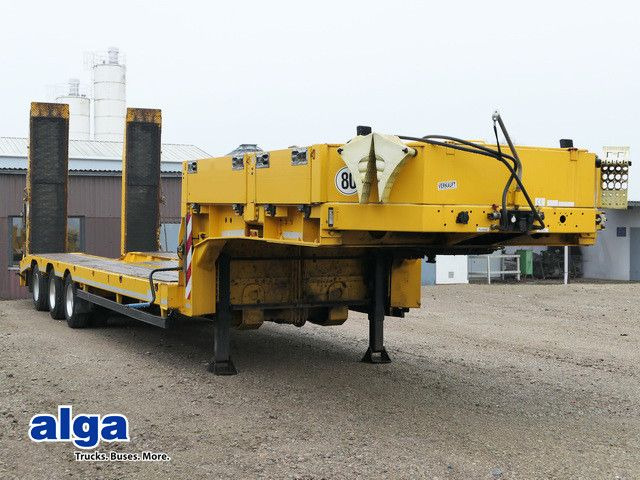 Langendorf SATUE 30-9,0, Gelenkt, Hydr. Rampen, Alu-Felgen - Low loader semi-trailer: picture 1 Langendorf SATUE 30-9,0, Gelenkt, Hydr. Rampen, Alu-Felgen - Low loader semi-trailer: picture 1