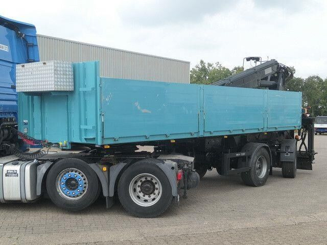 Langendorf SSH 20/21, Rollkran MKG, Gelenkt, 7.800mm lang - Dropside/ Flatbed semi-trailer: picture 2 Langendorf SSH 20/21, Rollkran MKG, Gelenkt, 7.800mm lang - Dropside/ Flatbed semi-trailer: picture 2