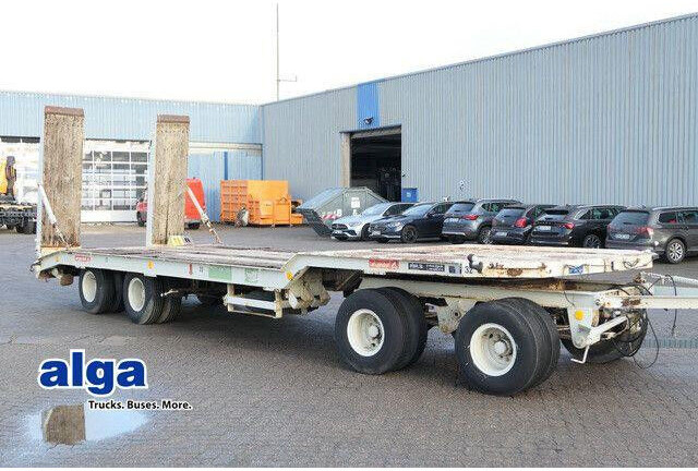 Langendorf TUE 32/2-2, 4-Achser, Rampen, 40to, GG möglich - Low loader trailer: picture 1 Langendorf TUE 32/2-2, 4-Achser, Rampen, 40to, GG möglich - Low loader trailer: picture 1