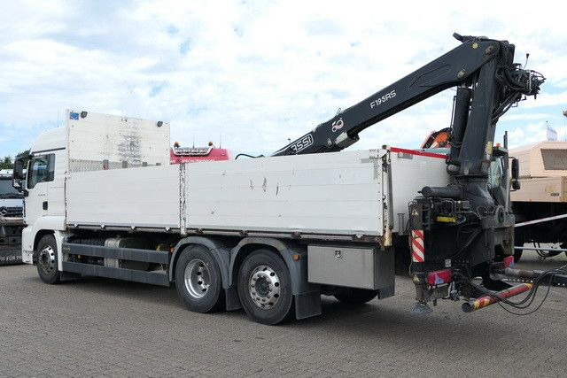MAN 26.440 TGS LL 6x2, Kran Fassi F195AS.22, AHK, AC - Dropside/ Flatbed truck, Crane truck: picture 3 MAN 26.440 TGS LL 6x2, Kran Fassi F195AS.22, AHK, AC - Dropside/ Flatbed truck, Crane truck: picture 3