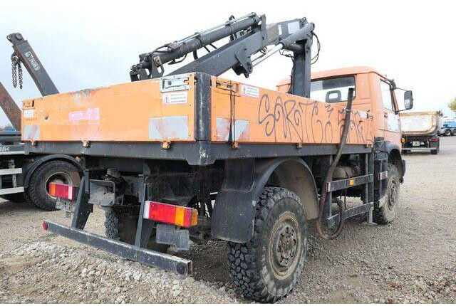 MAN 9.150 4x4, Allrad, Hiab 071 AW, Einzelbereifung - Dropside/ Flatbed truck: picture 2 MAN 9.150 4x4, Allrad, Hiab 071 AW, Einzelbereifung - Dropside/ Flatbed truck: picture 2