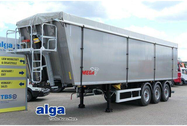 Mega MNL, 52m³, Kombitür, Alu, Sofort verfügbar, SAF - Tipper semi-trailer: picture 2 Mega MNL, 52m³, Kombitür, Alu, Sofort verfügbar, SAF - Tipper semi-trailer: picture 2