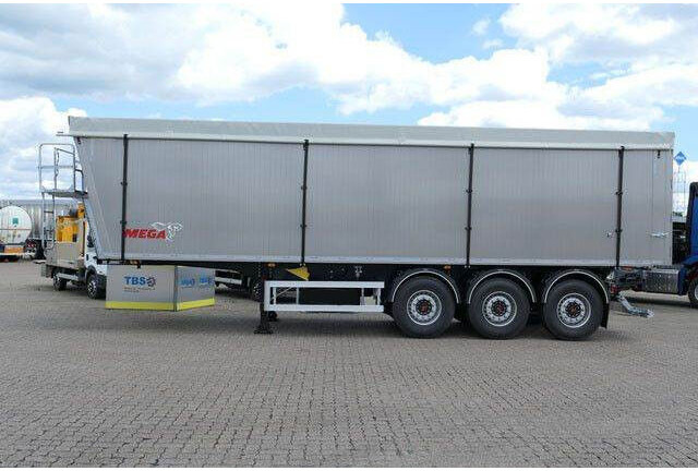 Mega MNL, Alu, 52m³, Kombitür, SAF, Luft-Lift - Tipper semi-trailer: picture 2 Mega MNL, Alu, 52m³, Kombitür, SAF, Luft-Lift - Tipper semi-trailer: picture 2